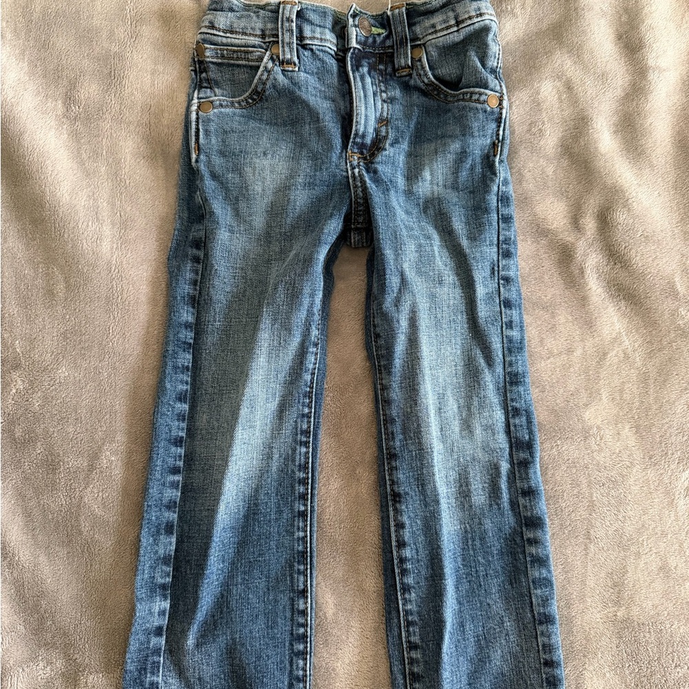 Wrangler Boy’s Size 4 Bootcut Jeans - Slim Fit Retro